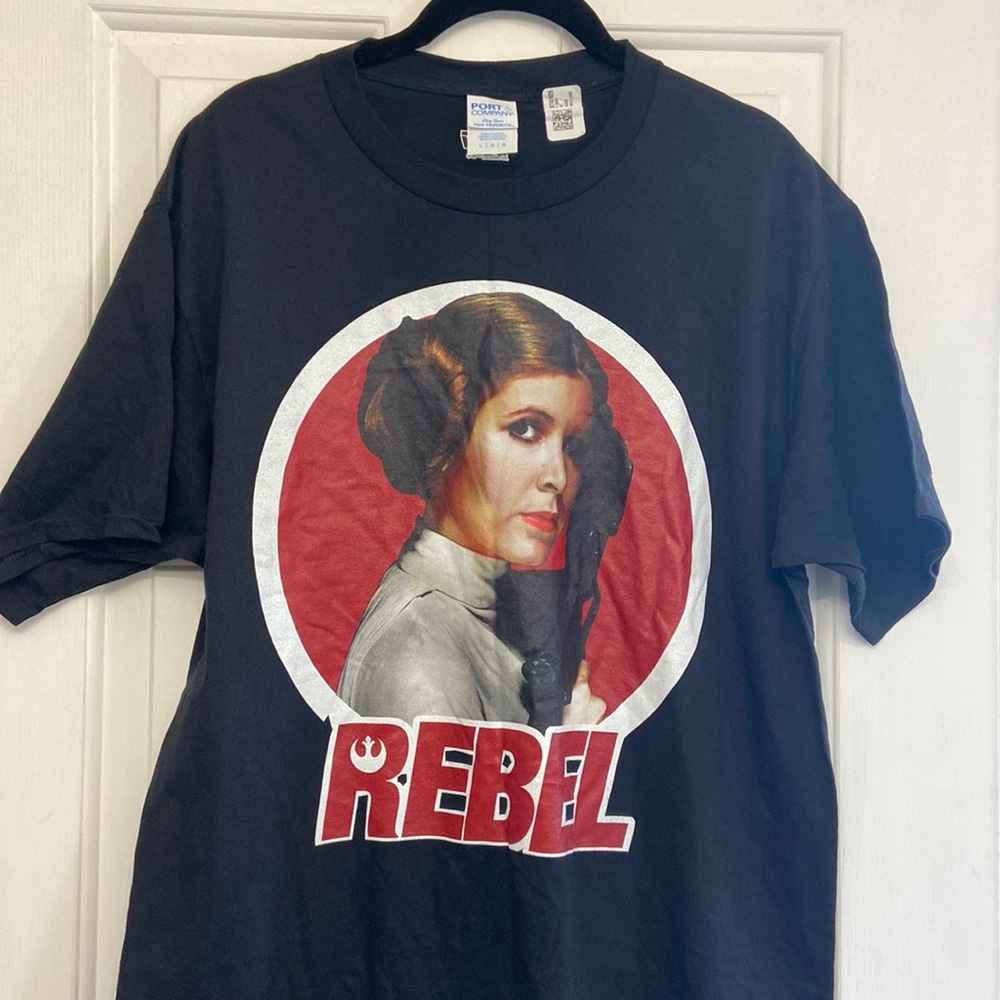 Brand New Star Wars Princess Leia “Rebel” Unisex T-shirt